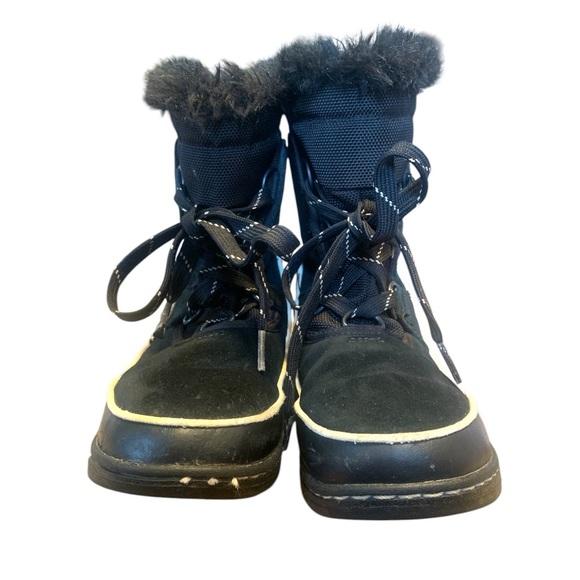 Sorel Tivoli II Womens Winter Boots Black Waterproof Suede Size 5 - Picture 5 of 8